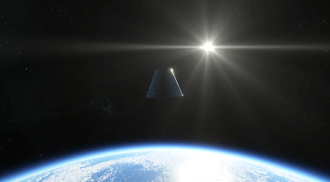 Kerbol space flare