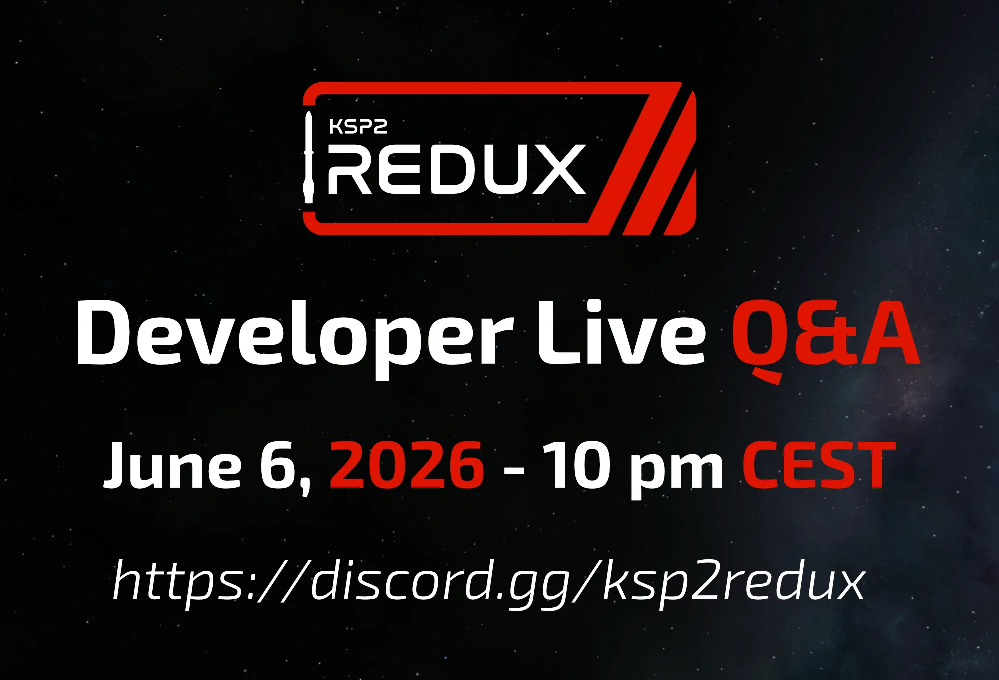 Redux Q&A Livestream announcement