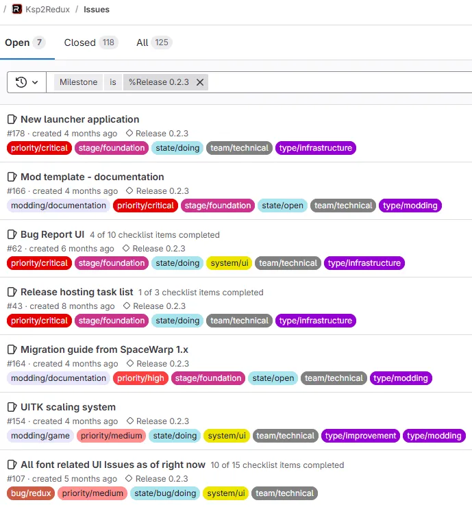 Status update task tracker