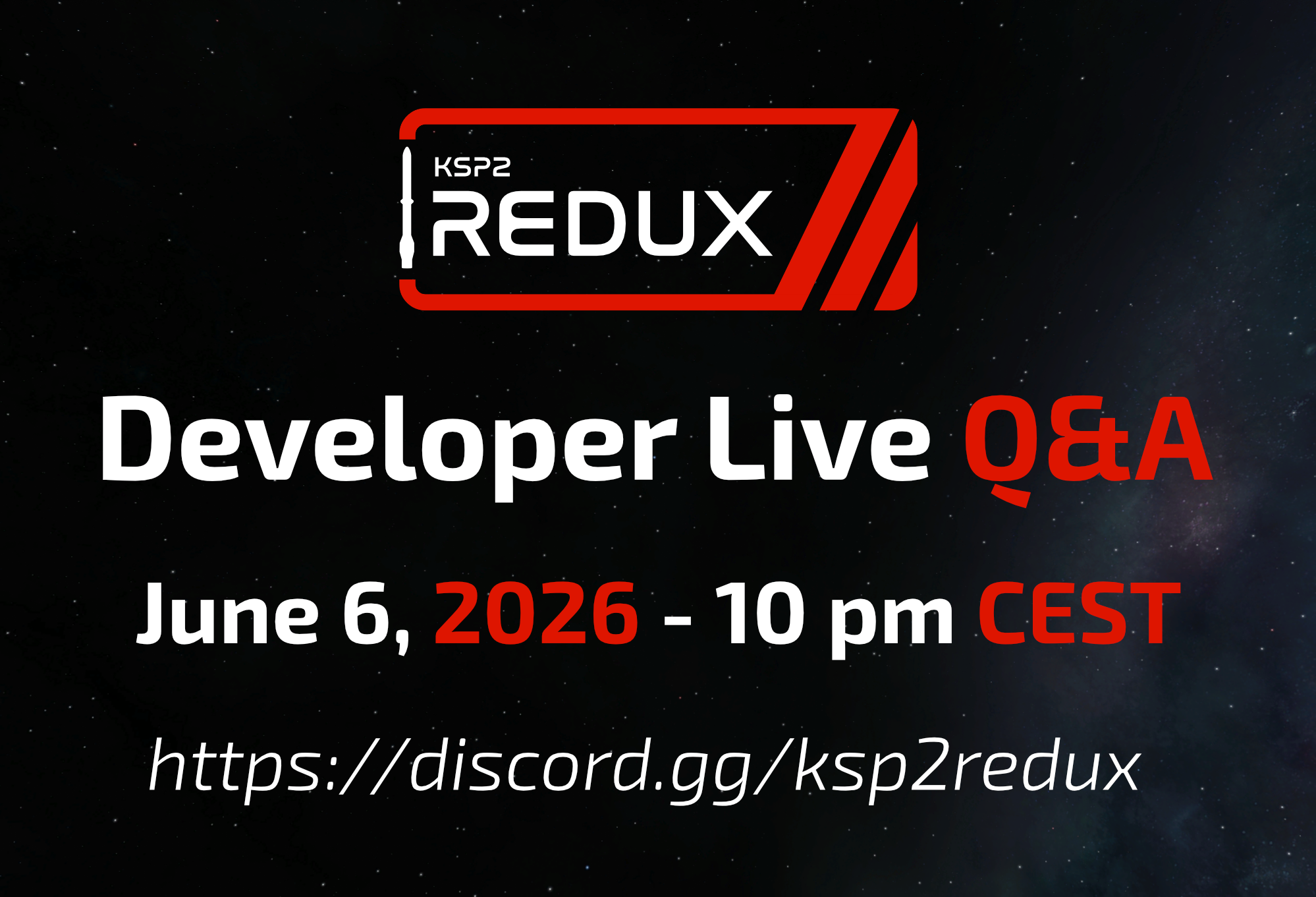 Redux Q&A Livestream announcement
